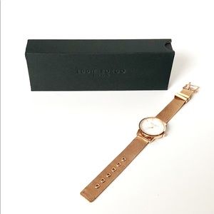 NWOT Eddie Borgo Rose Gold Watch